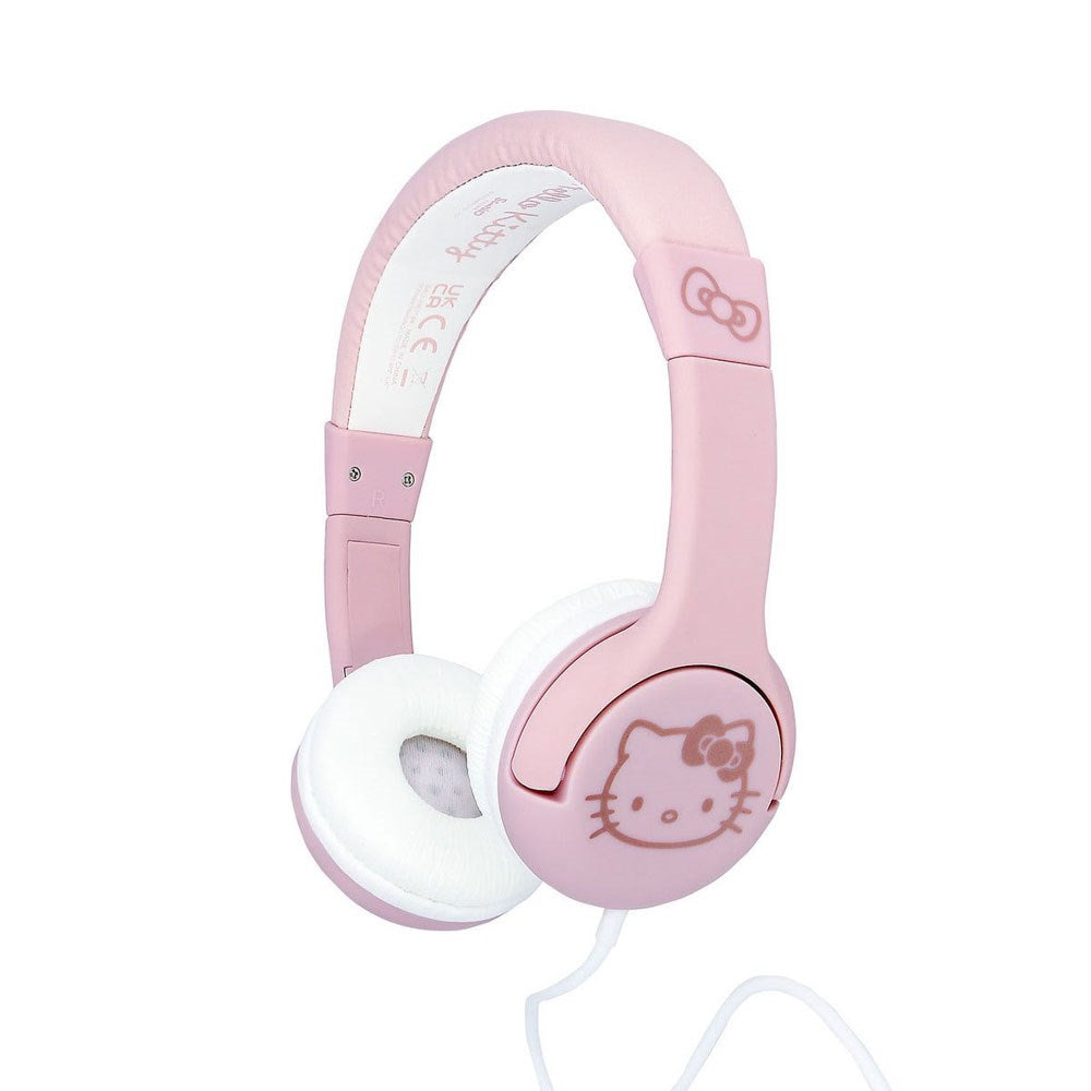 Hello Kitty OTL On-Ear Headset för Barn med Jack Kontakt - Max. 85dB - Rosa