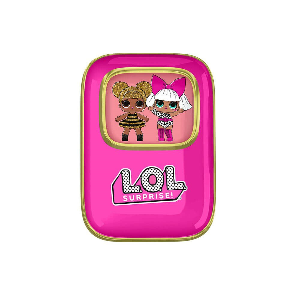 L.O.L. Surprise OTL True Wireless In-Ear Headset med Uppskjutbart Laddningsfodral - Rosa