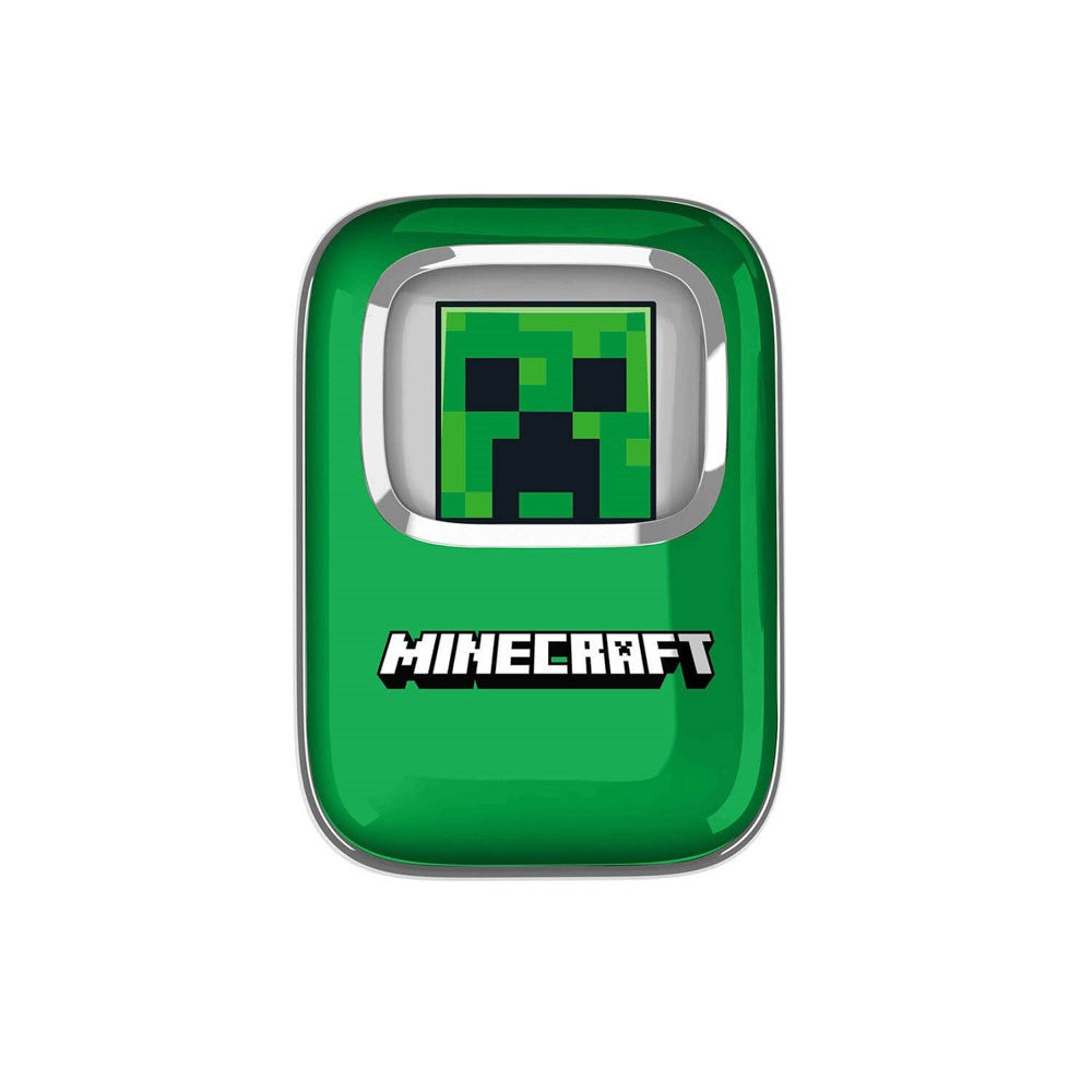 Minecraft OTL True Wireless In-Ear Headset med Uppskjutbart Laddningsfodral - Grön