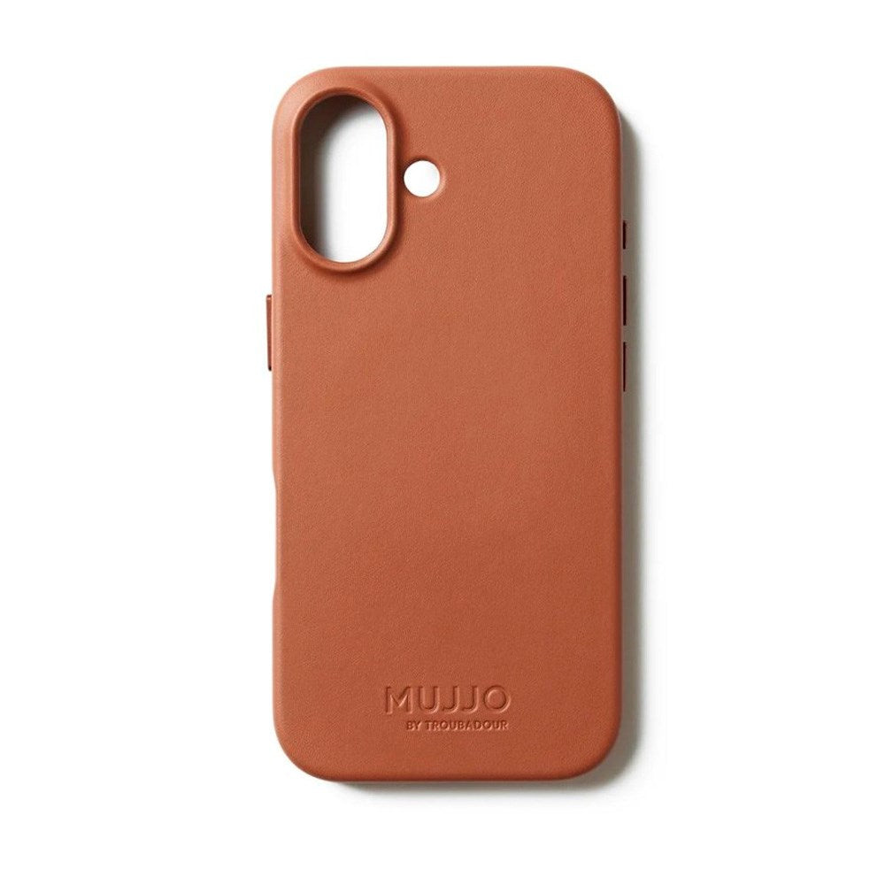 Mujjo iPhone 17 Leather Case - MagSafe Kompatibel - Tan