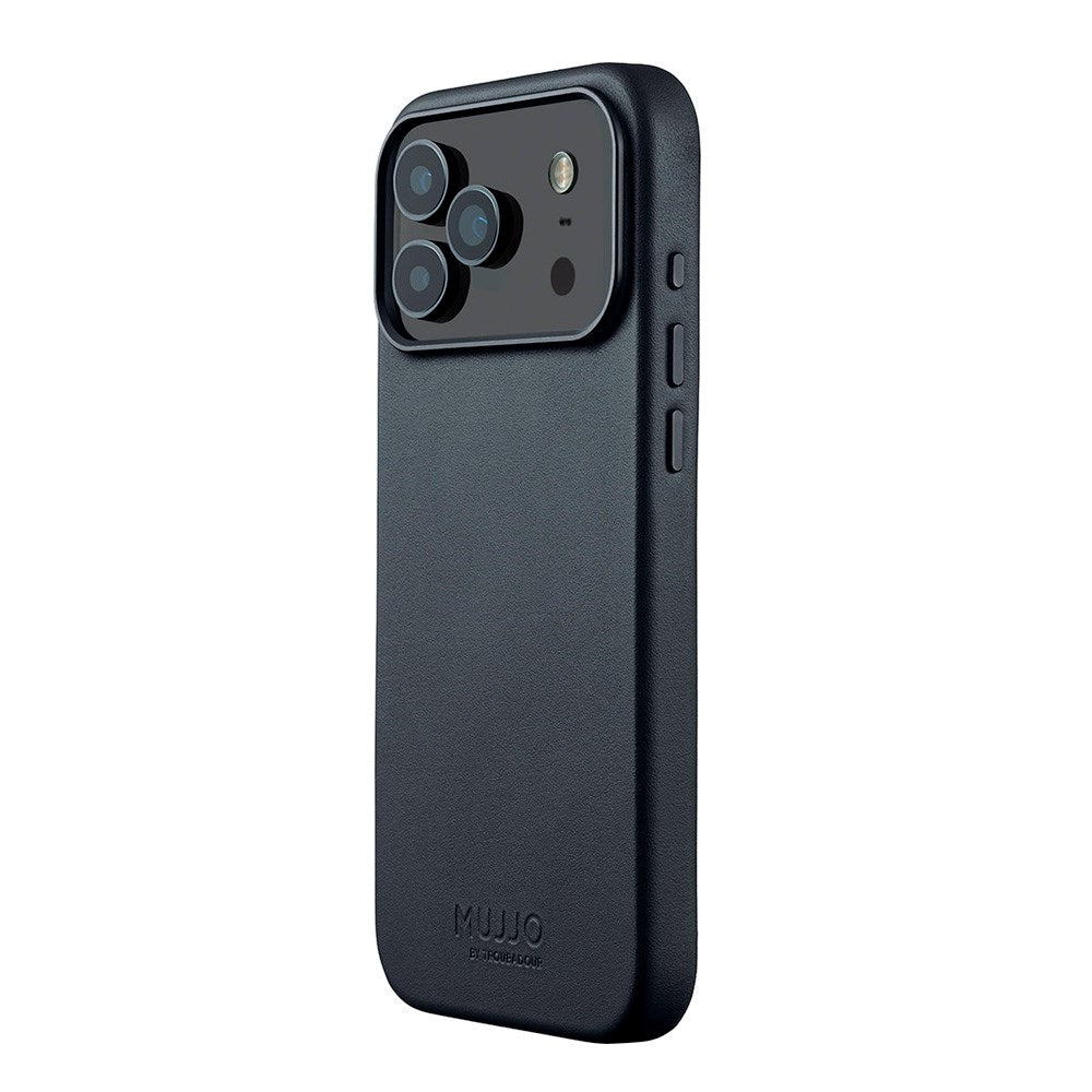 Mujjo iPhone 17 Pro Max Leather Case - MagSafe Kompatibel - Basalt