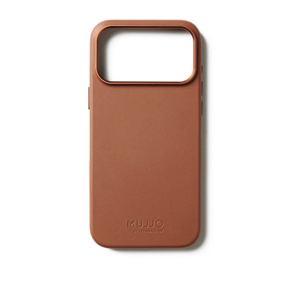 Mujjo iPhone 17 Pro Max Leather Case - MagSafe Kompatibel - Tan