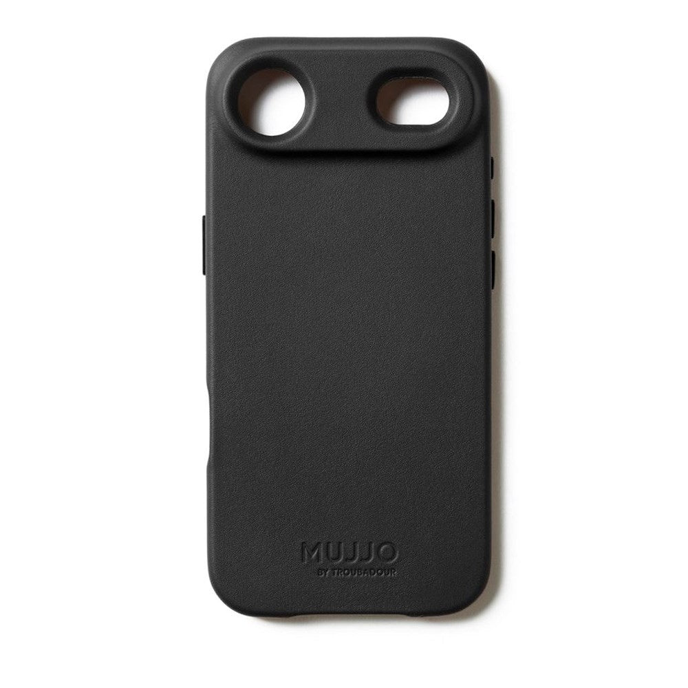 Mujjo iPhone Air Leather Case - MagSafe Kompatibel - Black