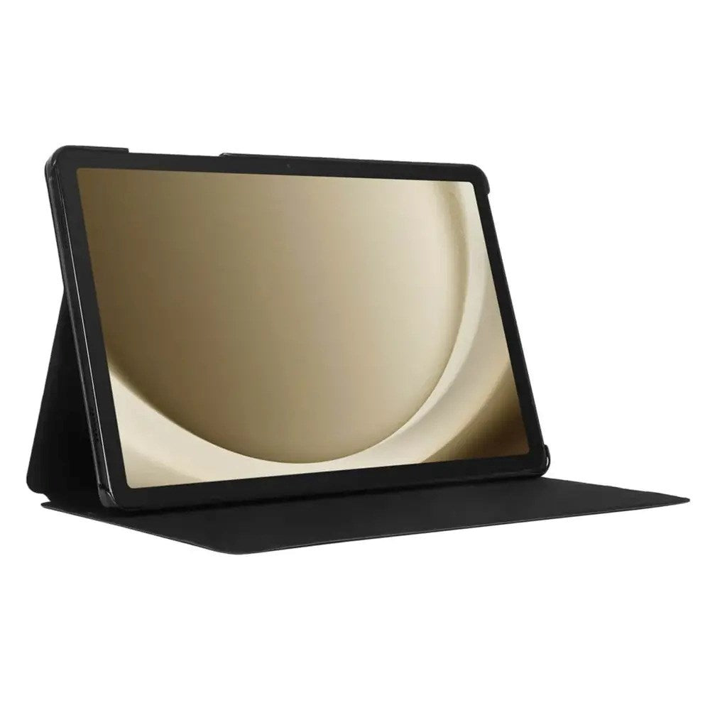 Samsung Galaxy Tab A9+ (Plus) Targus Konstläder Fodral med Stativfunktion - Svart