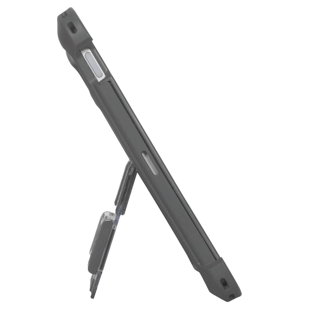 iPad Air 11" (2026 / 2025 / 2024) / iPad Air (2022 / 2020) / iPad Pro 11" (2022 / 2021 / 2020 / 2018) Targus Tåligt Skal m. Ställfunktion & Skyddsfilm - Grå / Genomskinlig