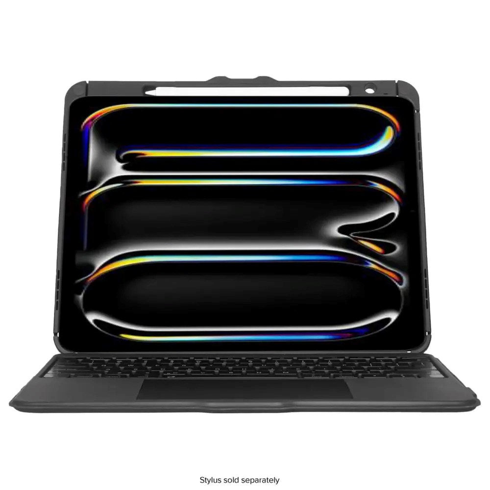 iPad Pro 13" (2025 / 2024) Targus VersaVu Keyboard Fodral - Nordisk Layout - Svart