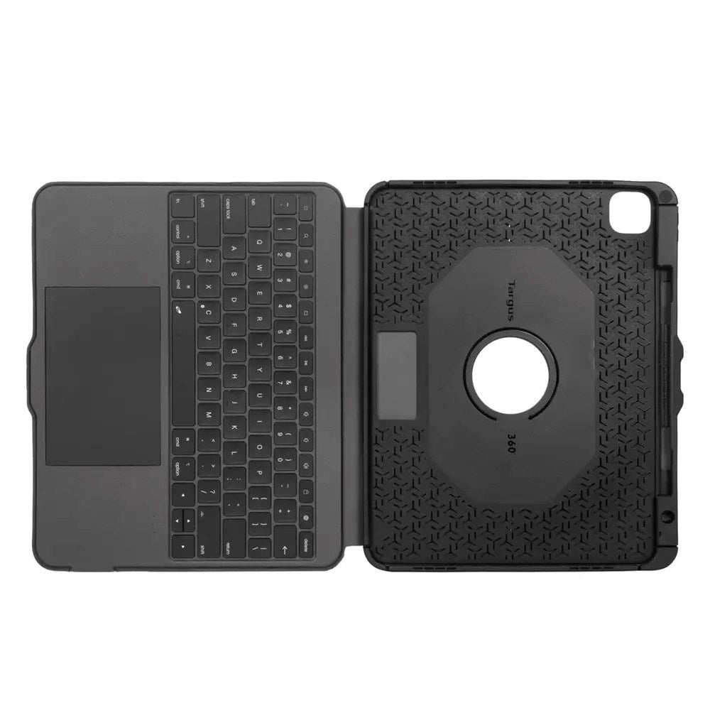 iPad Pro 13" (2025 / 2024) Targus VersaVu Keyboard Fodral - Nordisk Layout - Svart