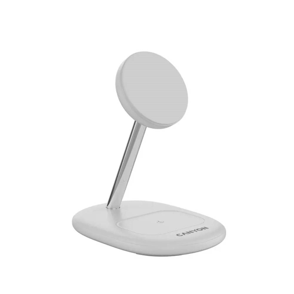 Canyon WCS 205 15W Qi2 Trådlös Laddare - MagSafe Kompatibel - Vit