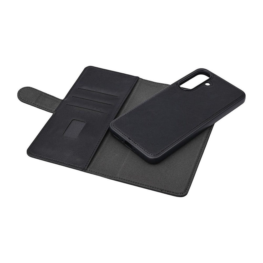 Samsung Galaxy A56 (5G) GEAR 2-i-1 Fodral i Återvunnet Konstläder med Plånbok - Svart