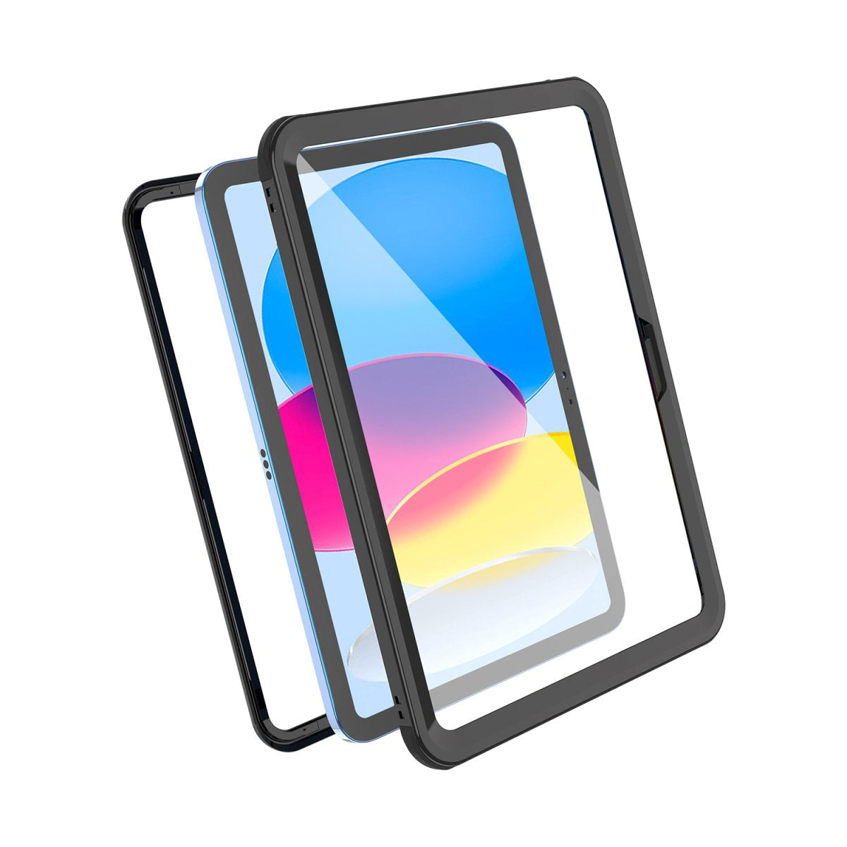 iPad 11" (2025) / iPad 10.9" (2024/2022) 4Smarts Active Pro Rugged Case STARK - Vattentätt Skal - Svart