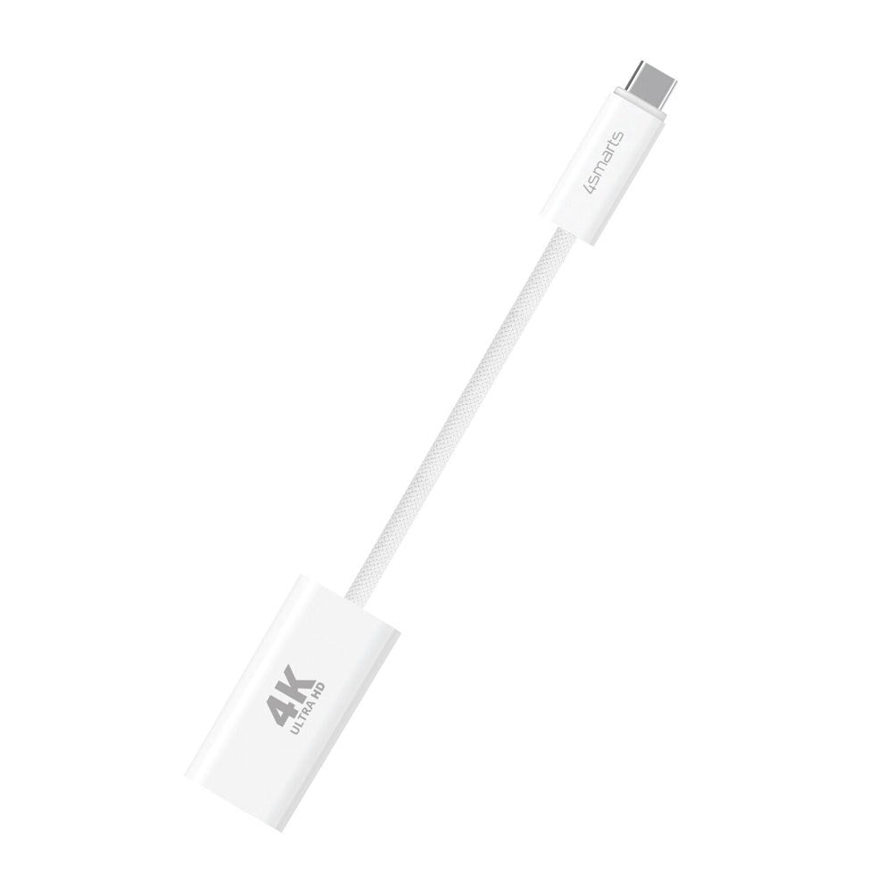 4smarts USB-C till HDMI Adapter - 1.5m - Vit