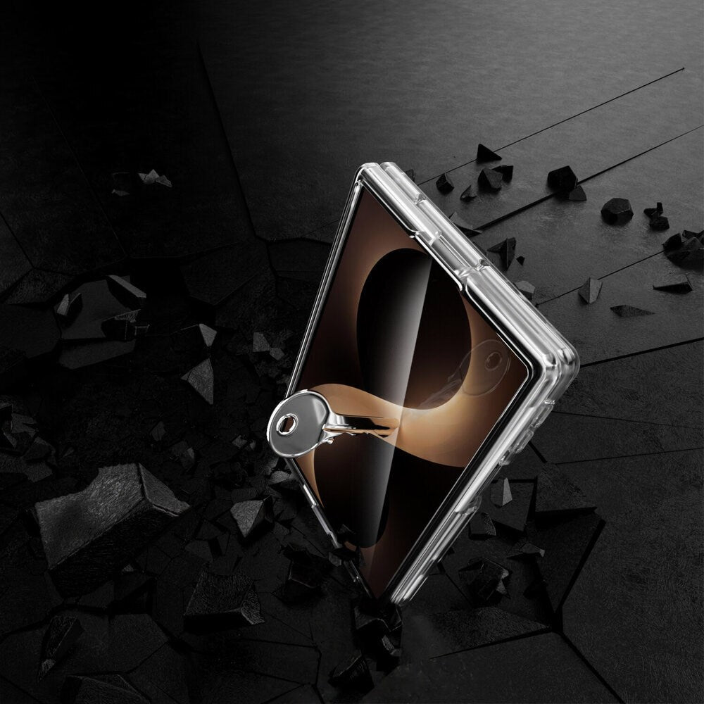 Samsung Galaxy Z Fold8 4Smarts 360° Protection Set m. Skal & Skärmskyddsglas - Genomskinlig