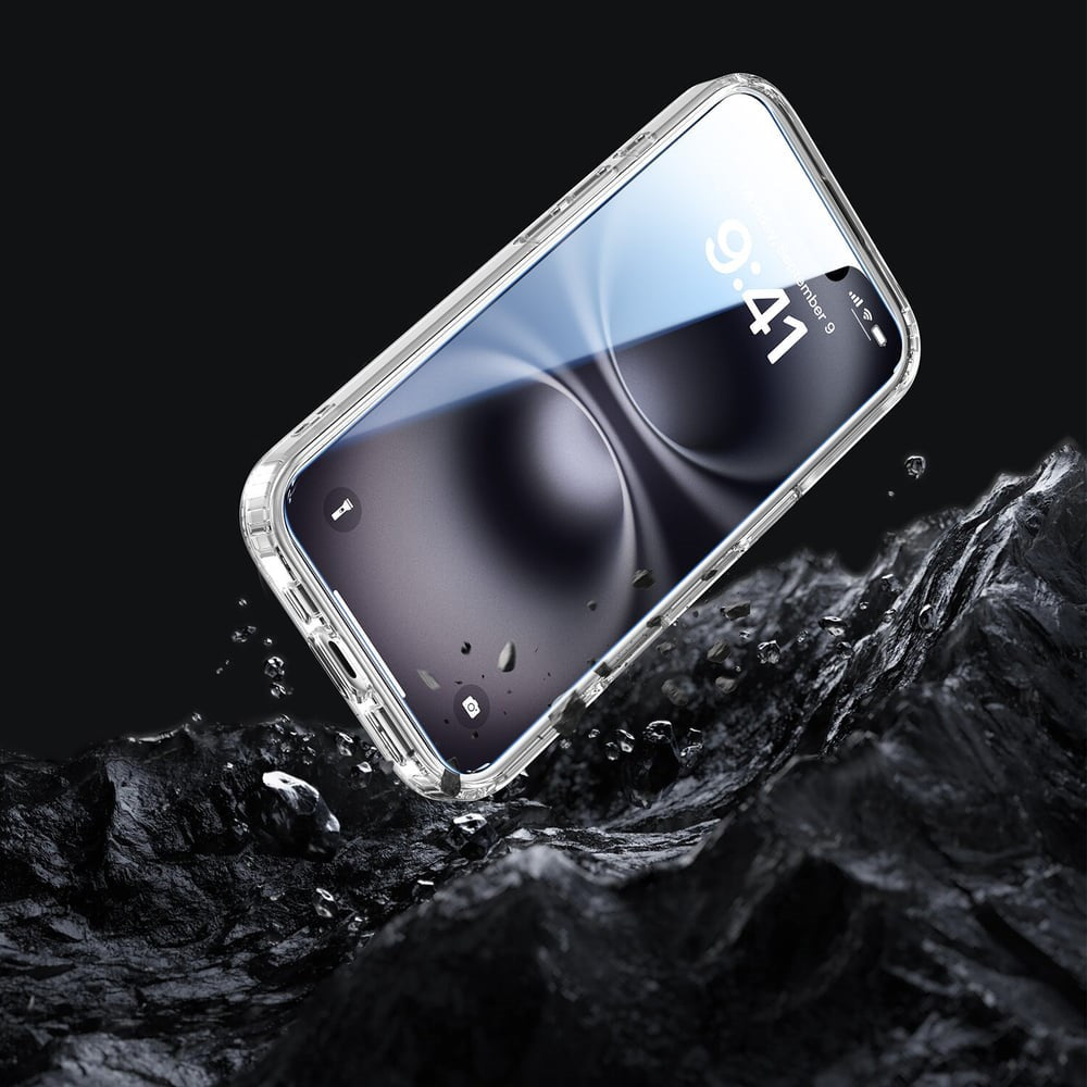 iPhone 18 Pro / 17 Pro 4Smarts 360° Protection Set m. Skal & Skärmskyddsglas - MagSafe Kompatibel - Genomskinlig