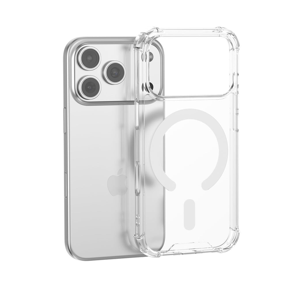 iPhone 18 Pro / 17 Pro 4Smarts IBIZA Hybrid Skal - MagSafe Kompatibel - Genomskinlig