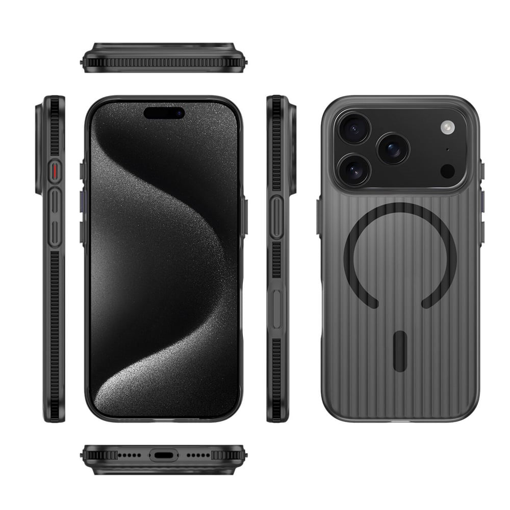 iPhone 18 Pro Max / 17 Pro Max 4Smarts Aero Skal - MagSafe Kompatibel - Svart
