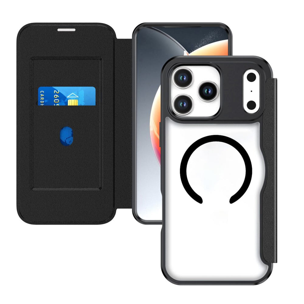 iPhone 18 Pro Max / 17 Pro Max 4smarts Urban Pro Fodral - MagSafe Kompatibel - Genomskinlig / Svart
