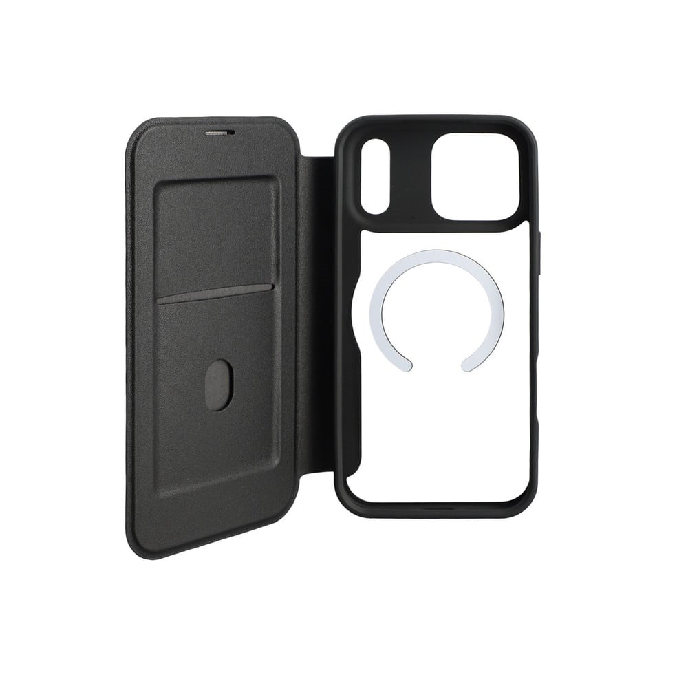 iPhone 18 Pro Max / 17 Pro Max 4smarts Urban Pro Fodral - MagSafe Kompatibel - Genomskinlig / Svart