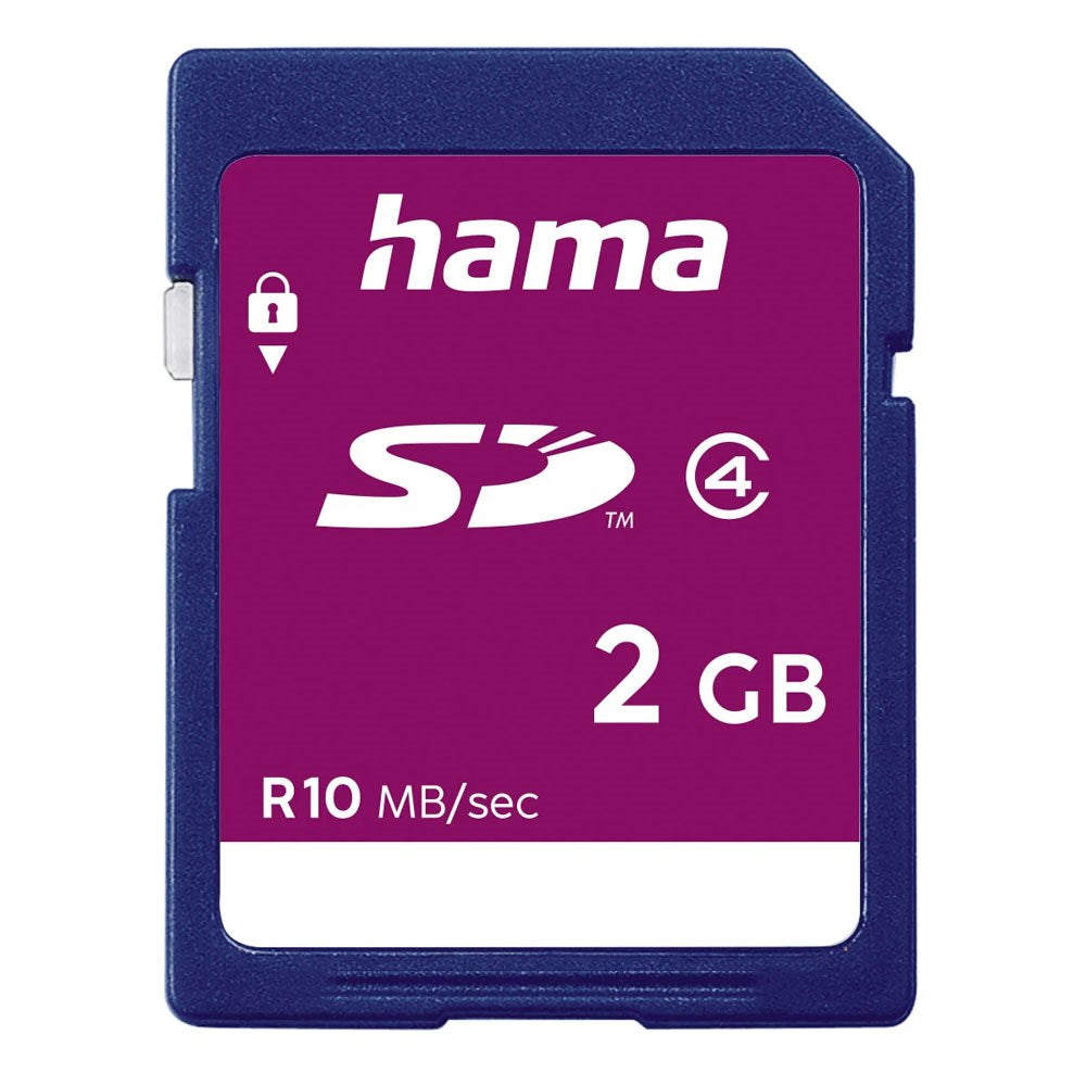 HAMA SD-Minneskort 10 MB/s - 2 GB