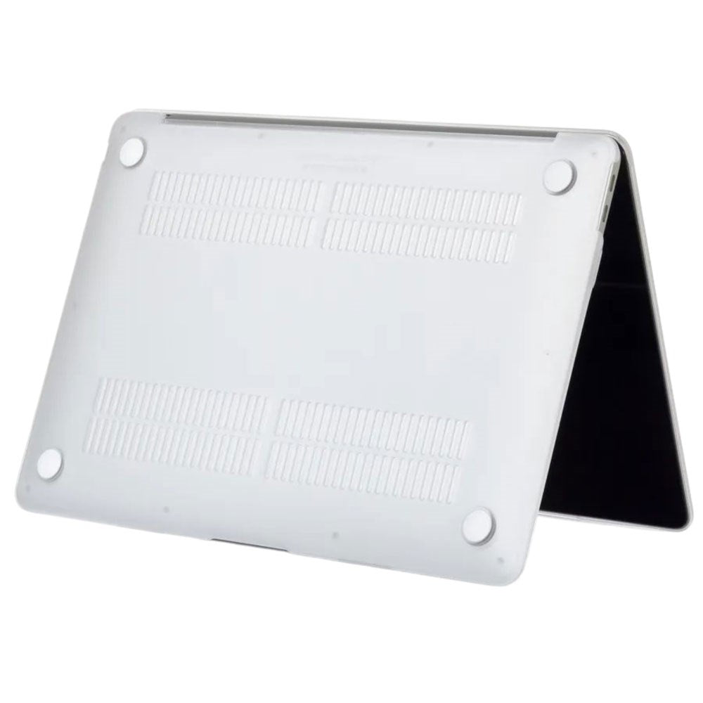 MacBook Air 13 M5/M4/M3/M2 (2026-2022) eSTUFF Hardshell Skal - Matt Genomskinlig