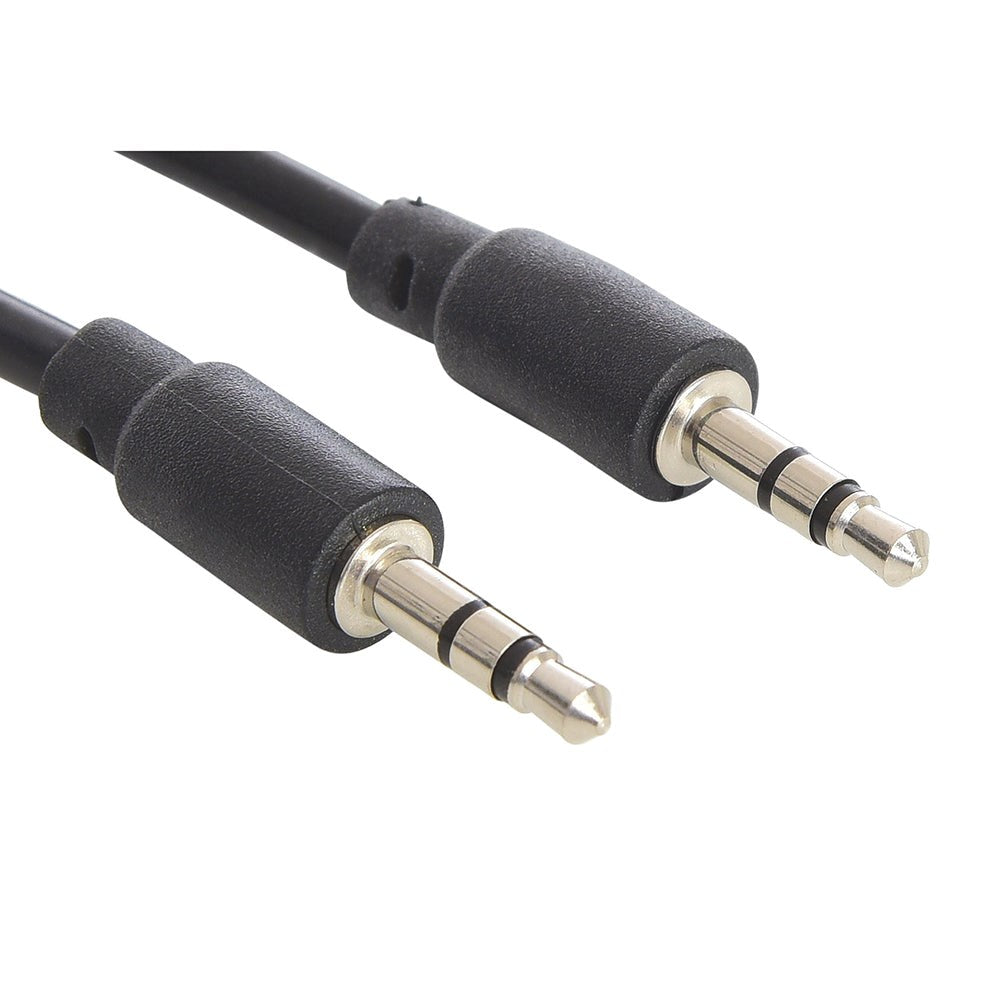 Sandberg Minijack Hane till Hane 2 m - Svart