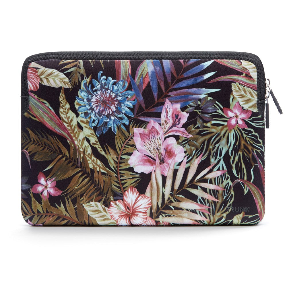 Trunk Neoprene Sleeve för MacBook 15" (34 x 23.5 x 1 cm) - Floral