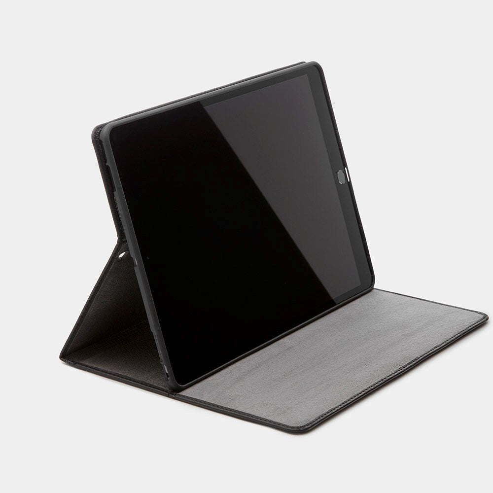 Trunk iPad 10.2 (2021 / 2020 / 2019) / Air 10.5 (2019) Fodral i Äkta Läder - Black