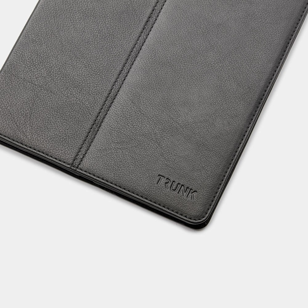 Trunk iPad 10.2 (2021 / 2020 / 2019) / Air 10.5 (2019) Fodral i Äkta Läder - Black