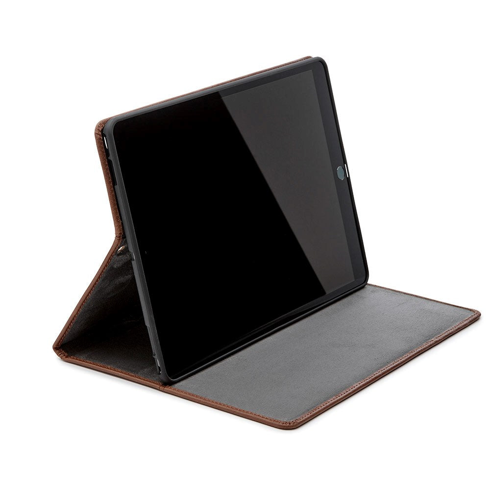 Trunk iPad 10.2 (2021 / 2020 / 2019) / Air 10.5 (2019) Fodral i Äkta Läder - Brown