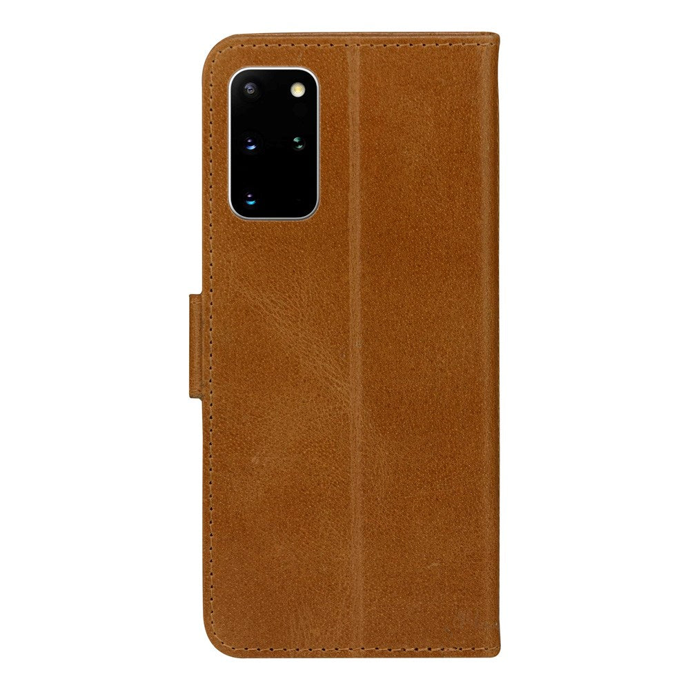 Samsung Galaxy S20+ (Plus) dbramante1928 Copenhagen Slim Äkta Läder Flip Fodral m. Plånbok - Tan
