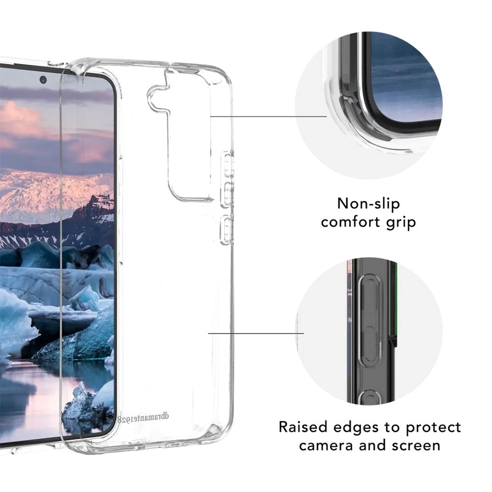 Samsung Galaxy S22 dbramante1928 Greenland Skal - 100% Återvunnen Plast - Transparent