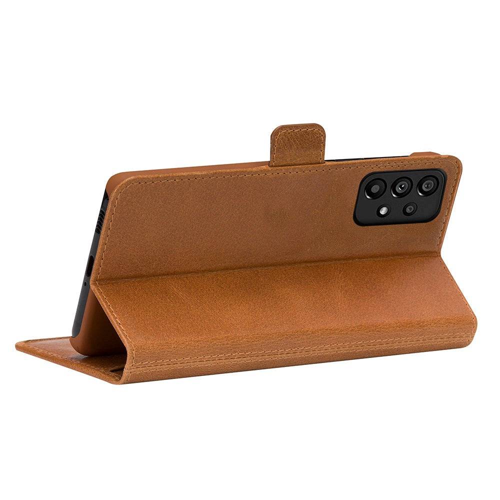 Samsung Galaxy A53 dbramante1928 Copenhagen Slim äkta läderplånbok - Brown