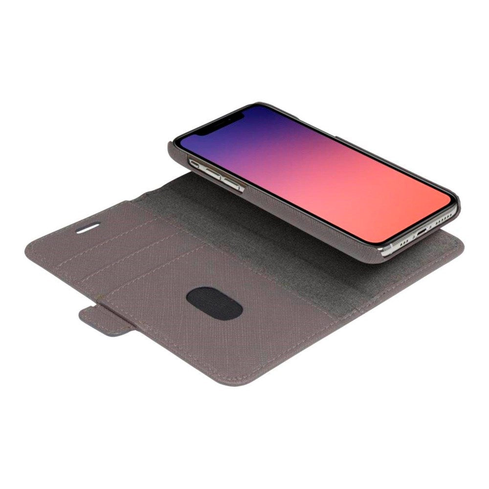 iPhone 11 Pro dbramante1928 New York 2-i-1 Äkta Läder Flip Fodral - Shadow Grey