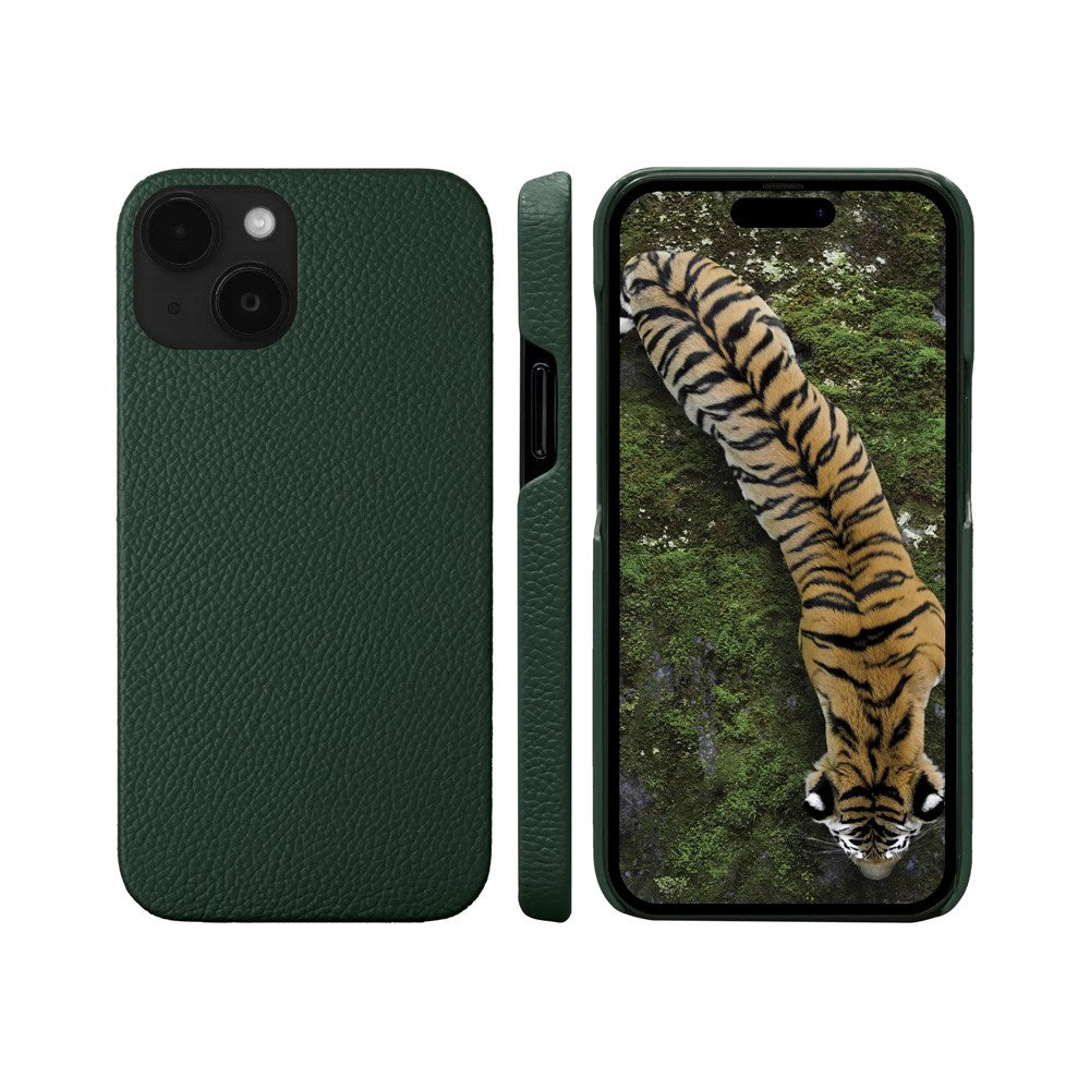 iPhone 15 Plus dbramante1928 New York 2-i-1 Äkta Läder Flip Fodral - Evergreen