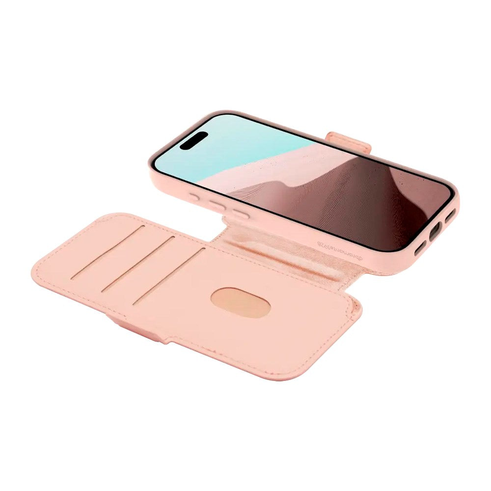 iPhone 17 Pro dbramante1928 Lynge ICON Skal - MagSafe Kompatibel - Pink Sand