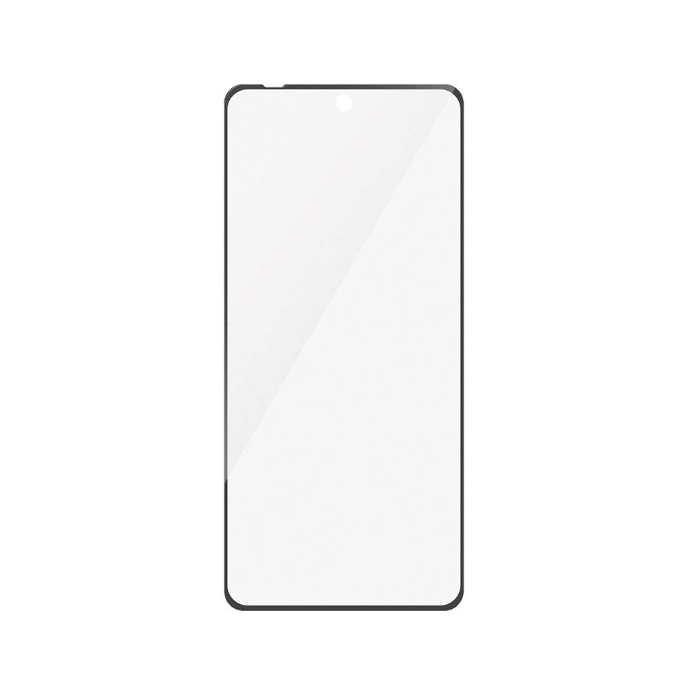 Motorola Moto G72 / G84 PanzerGlass Ultra Wide Fit Skärmskyddsglas - Platinum Strength - Svart Kant