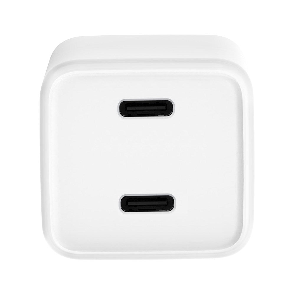 Xceed 35W GaN Väggladdare med 2 x USB-C - Vit
