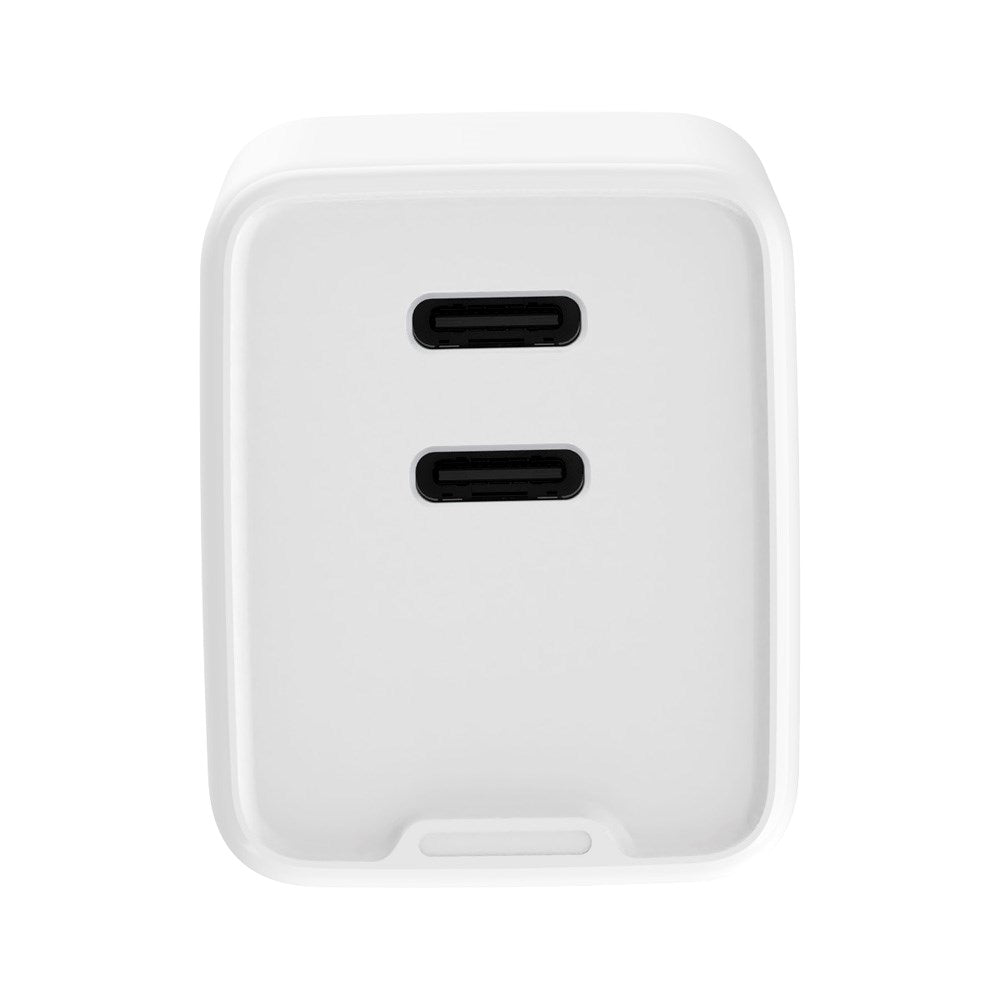 Xceed 45W GaN Väggladdare med 2 x USB-C - Vit