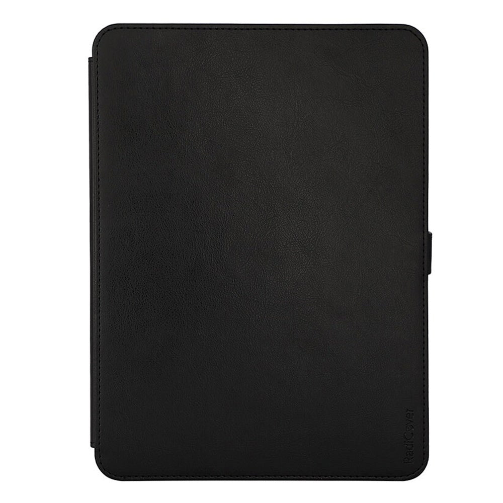 iPad 11" (2025) / iPad 10.9" (2024/2022) RadiCover - Vegan Leather Fodral - 55% Strålskydd - Svart
