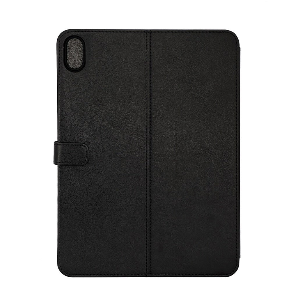 iPad 11" (2025) / iPad 10.9" (2024/2022) RadiCover - Vegan Leather Fodral - 55% Strålskydd - Svart