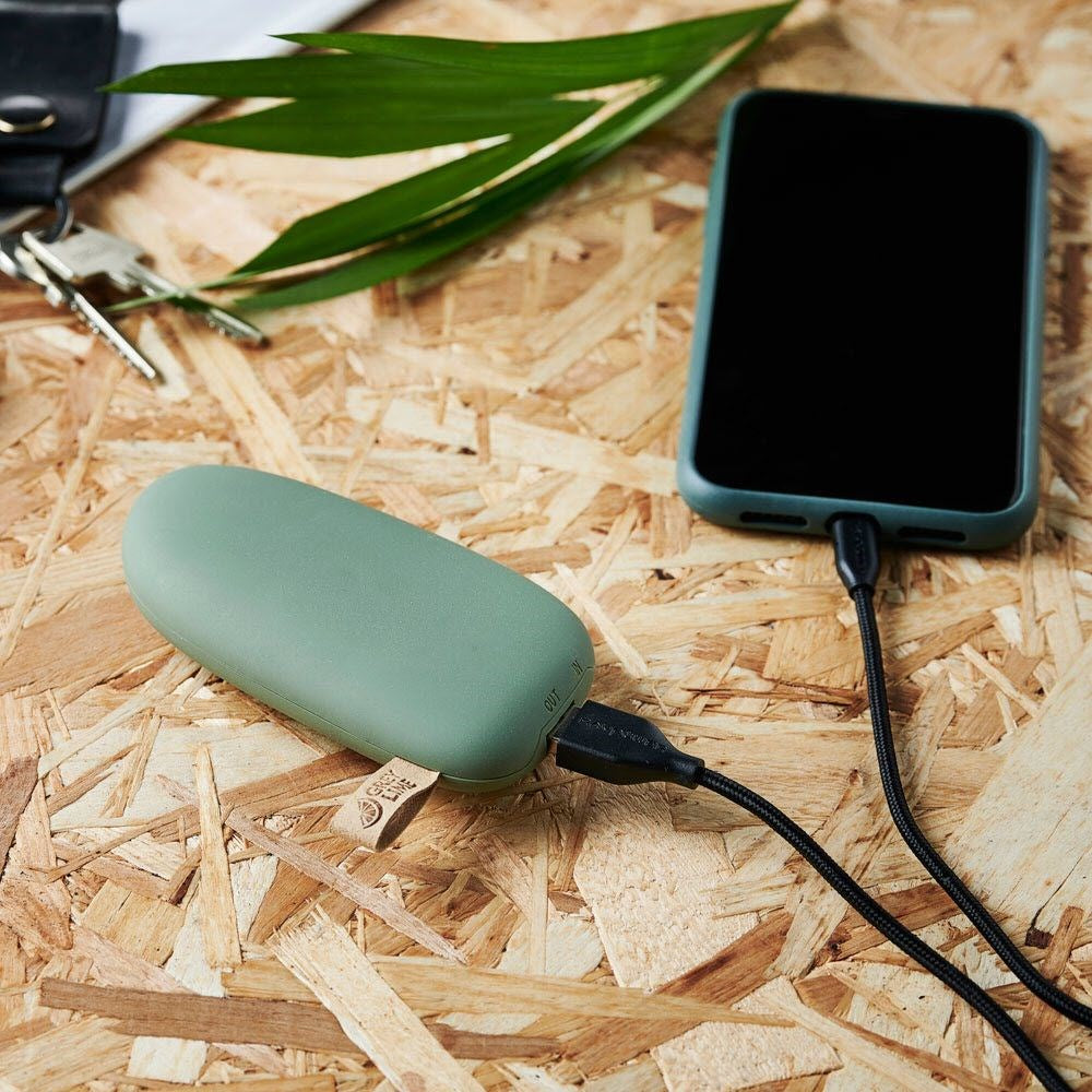 GreyLime 5W Power Stone 5.200 mAh - PowerBank USB -A - Grönt