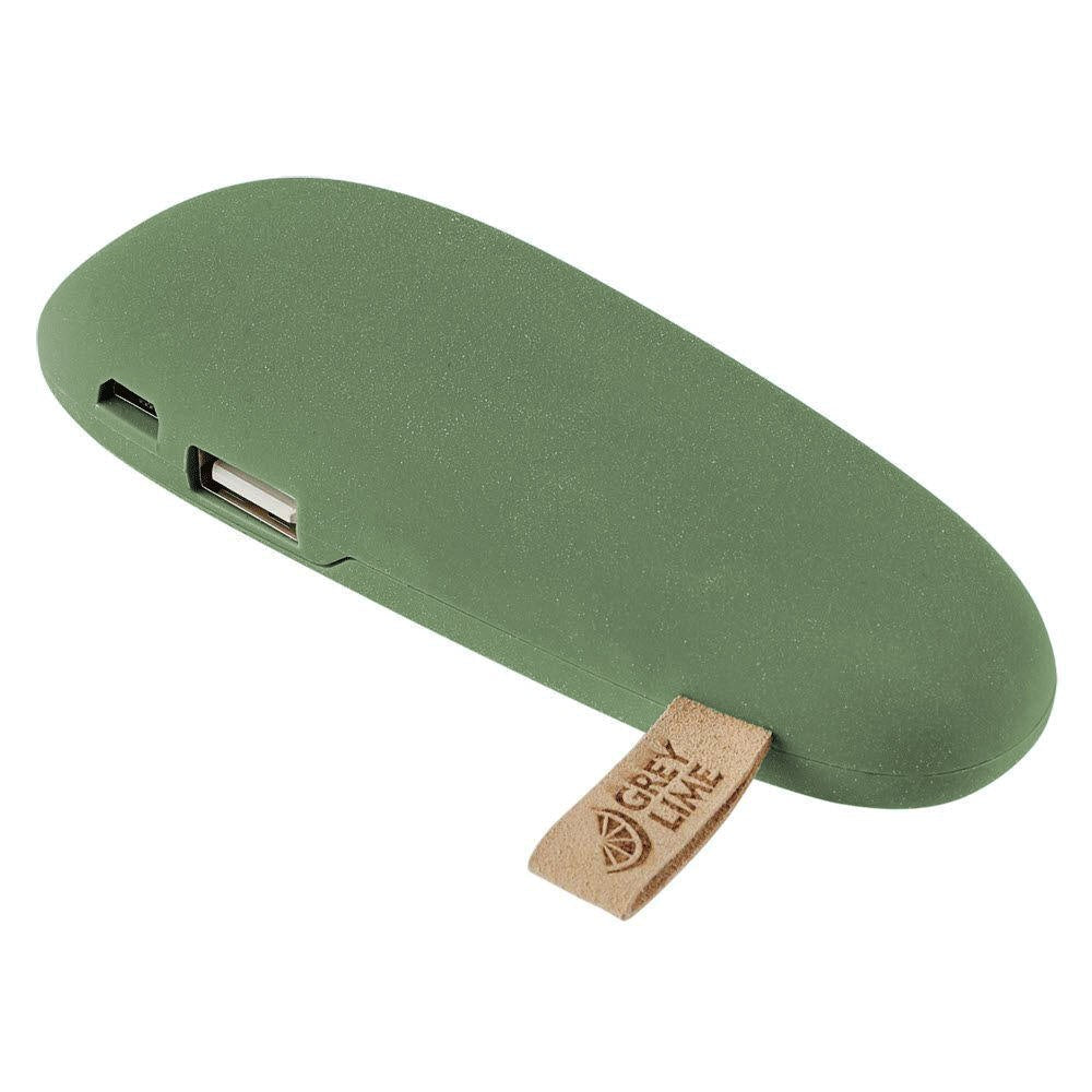 GreyLime 5W Power Stone 2.600 mAh - PowerBank USB -A - Grönt