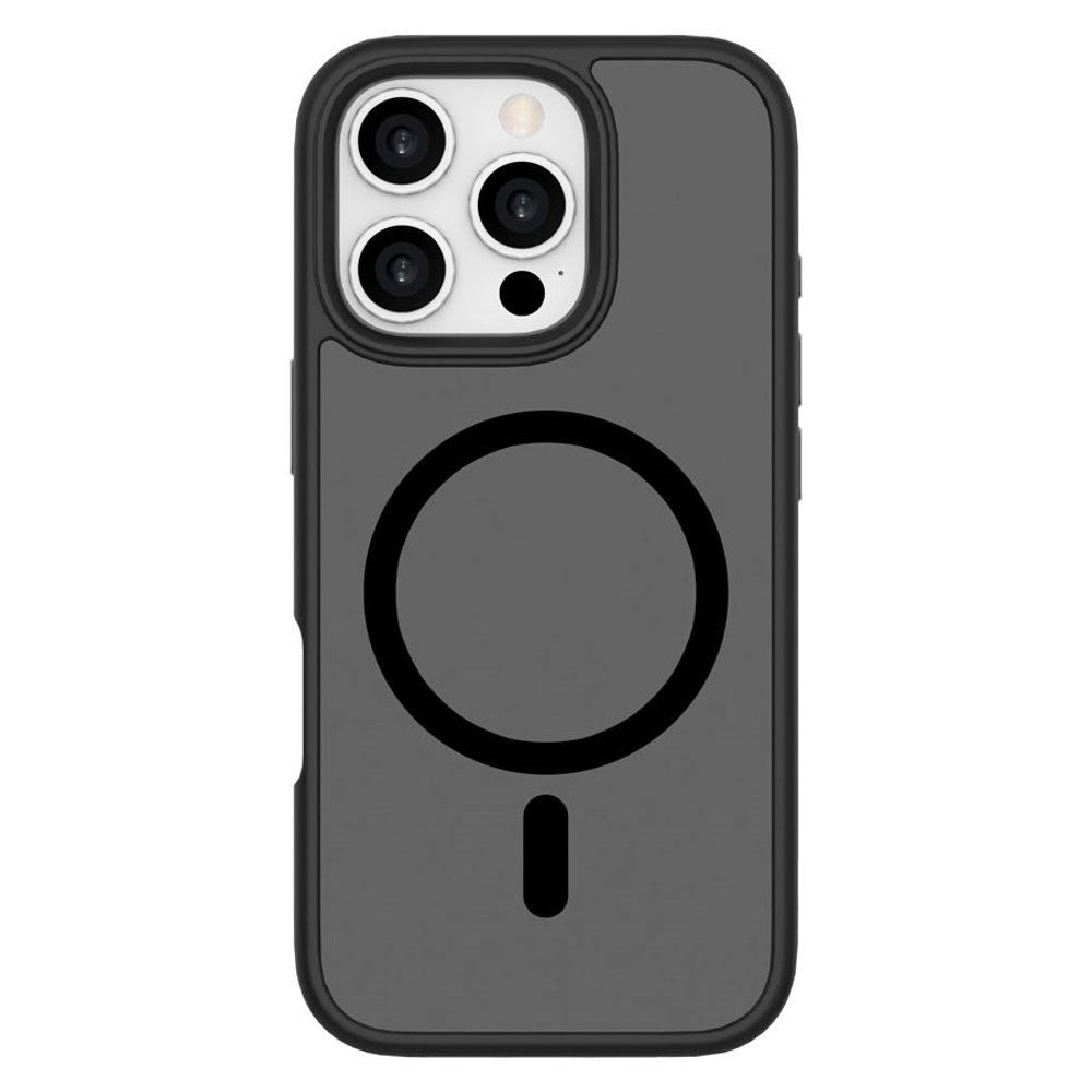 iPhone 16 Pro Lippa Hybrid Plast Skal - MagSafe Kompatibelt - Matt / Svart