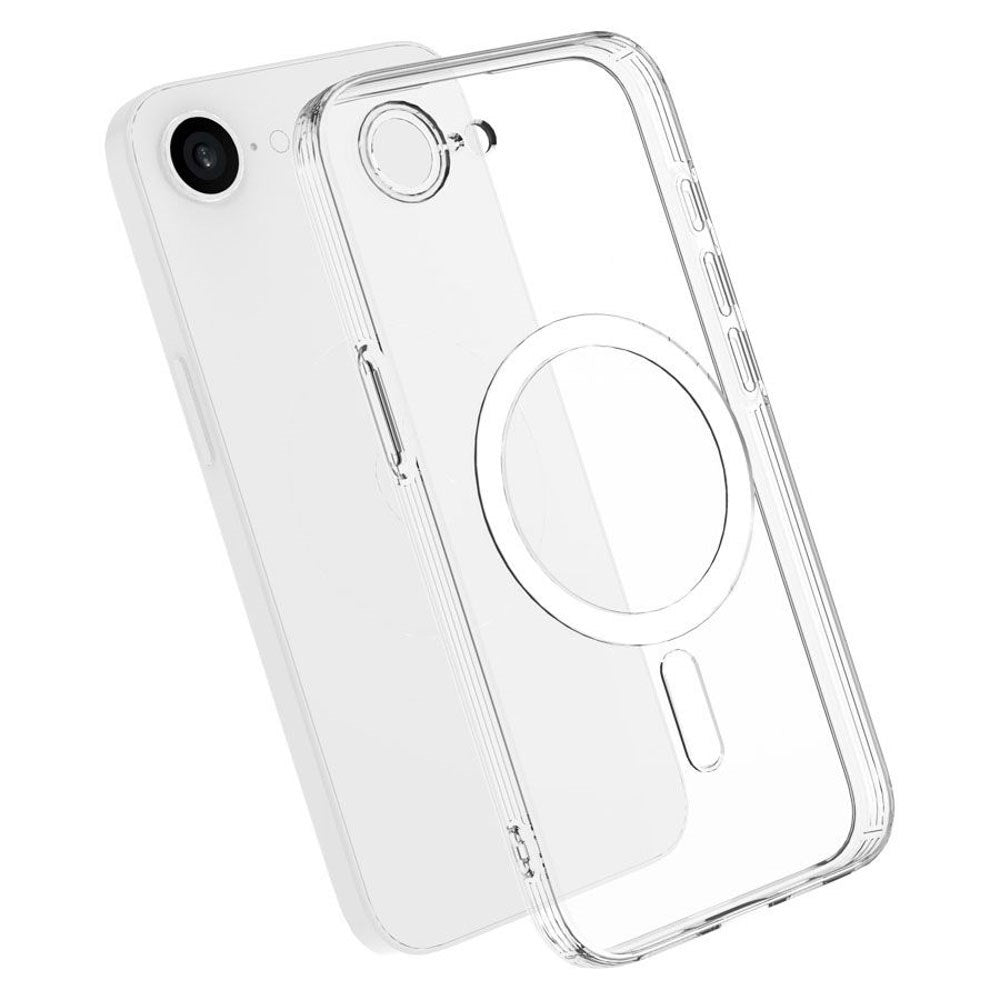 iPhone 17e / 16e Lippa Flexibelt Plast Skal - MagSafe Kompatibel - Genomskinlig