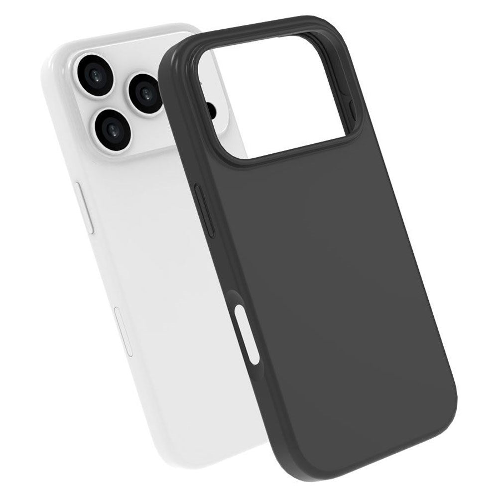 iPhone 17 Pro Lippa Silikon Skal - MagSafe Kompatibel - Svart