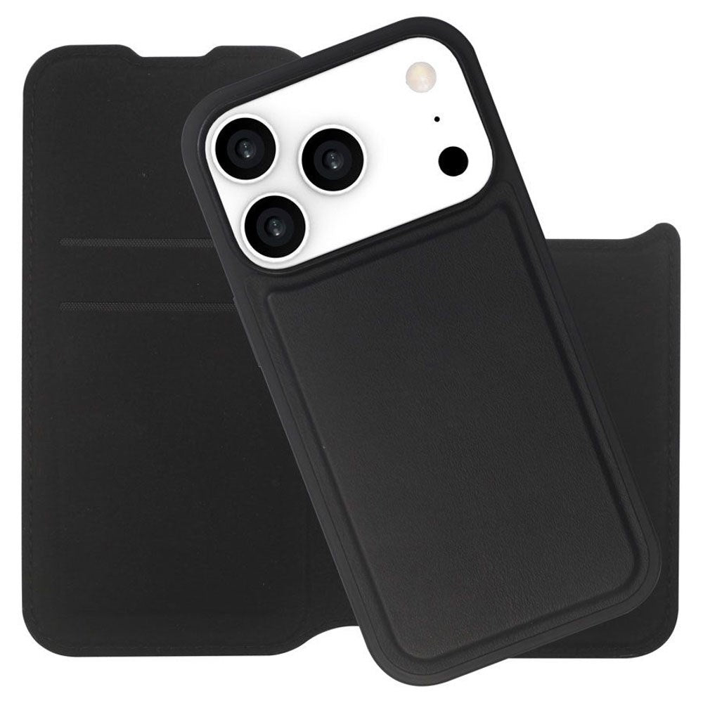 iPhone 17 Pro Max Lippa 2-i-1 Wallet Fodral - Svart