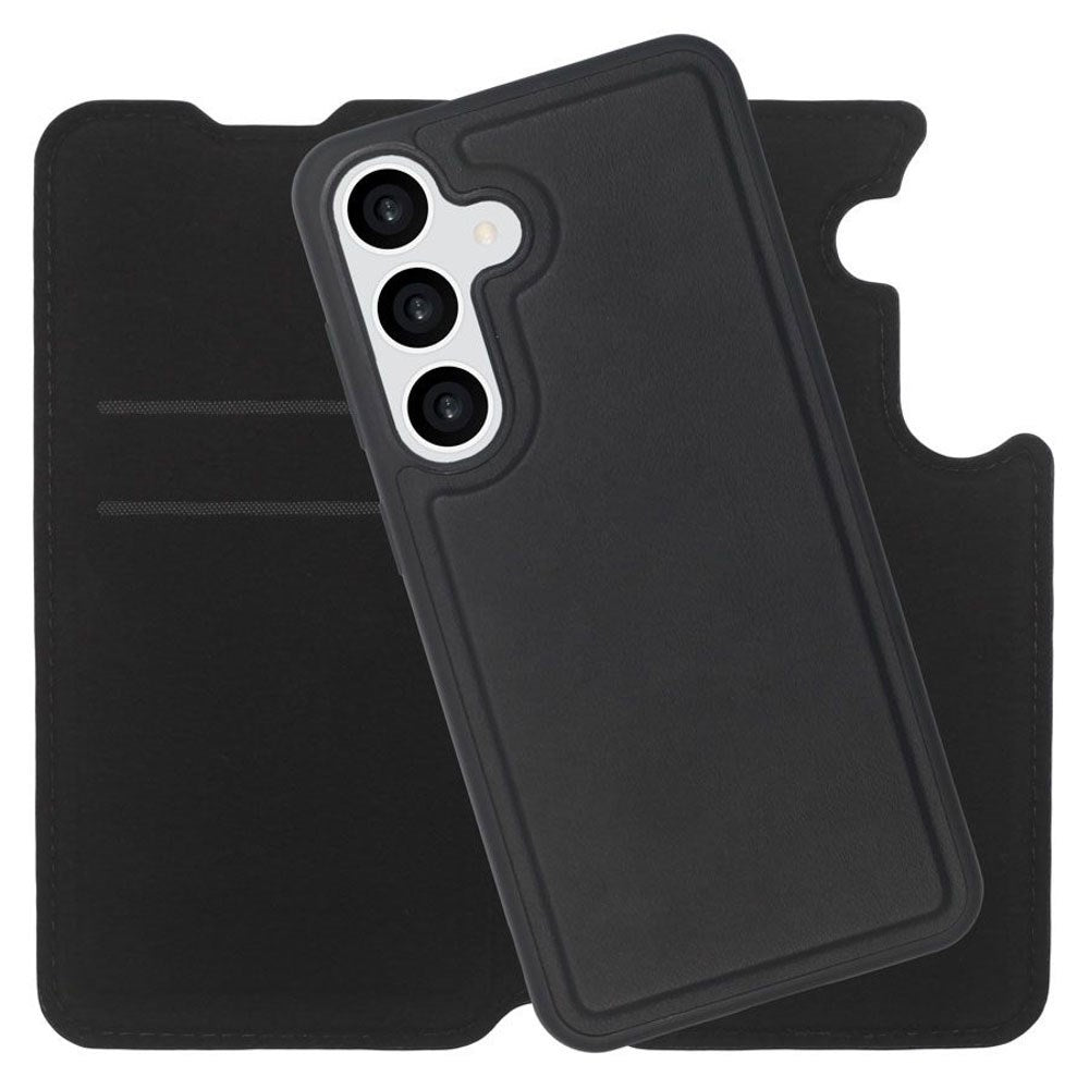 Samsung Galaxy S25 Lippa 2-i-1 Wallet Fodral - Svart