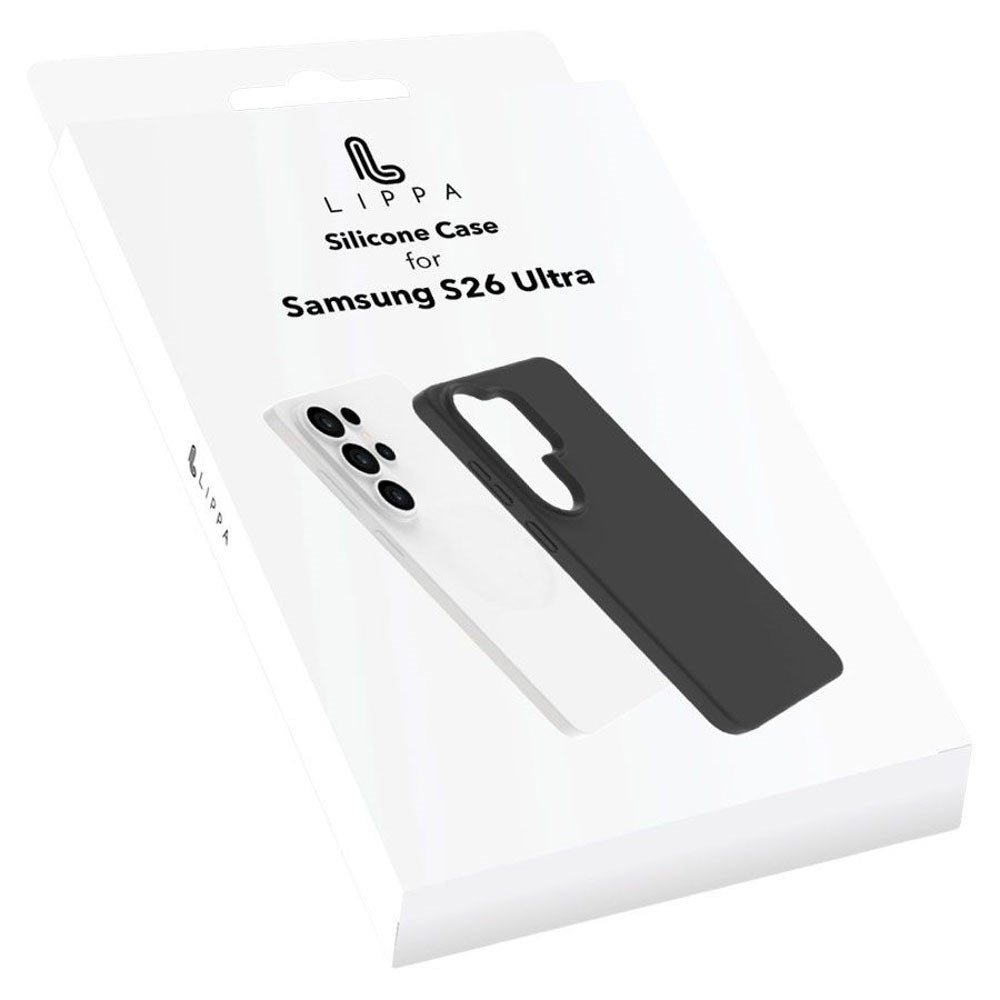 Samsung Galaxy S26 Ultra Lippa Silikon Skal - Svart