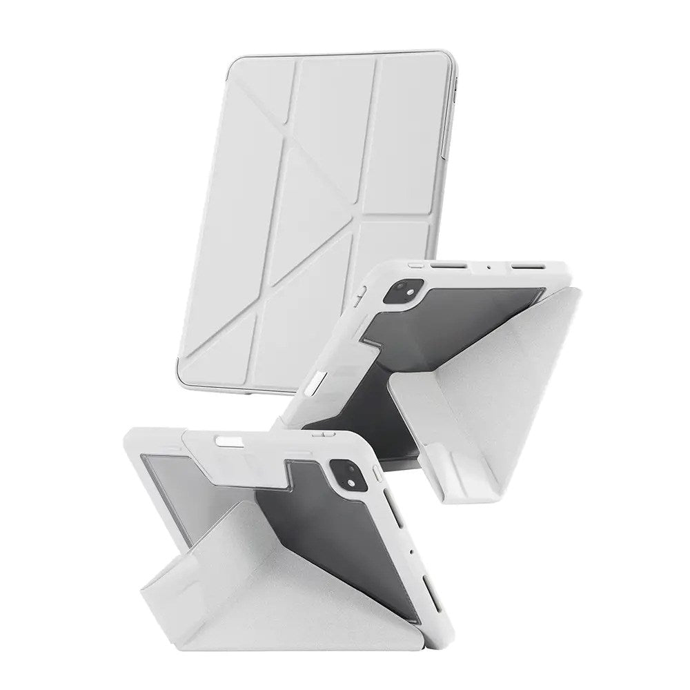 iPad Pro 11" (2025 / 2024) Care by PanzerGlass Essential Case - Stående Funktion - Grå