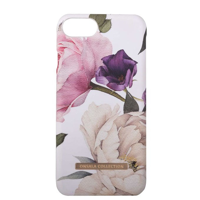 iPhone SE (2022/2020) / 8 / 7 / 6 / 6s Onsala Fashion Collection Skal med Magnet - Soft Rose Garden