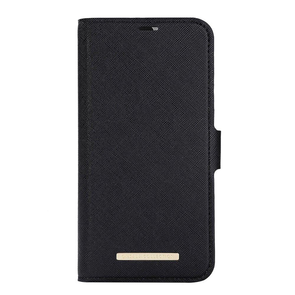 iPhone 14 Plus Onsala Fashion Collection Plånboksfodral med Magnet - Midnight Black